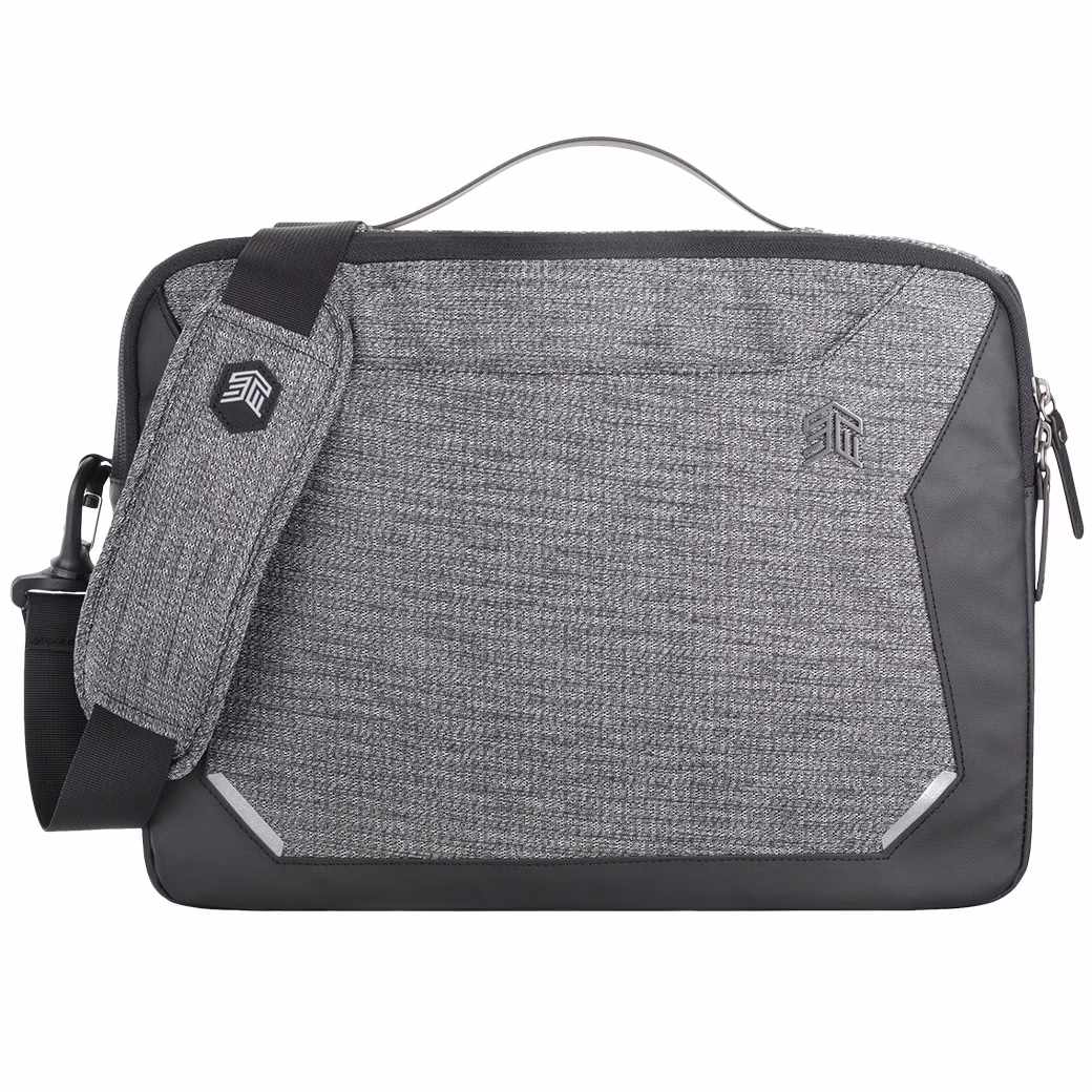 กระเป๋าโน๊ตบุ๊ค STM รุ่น Myth Latop Brief (13") - Granite Black