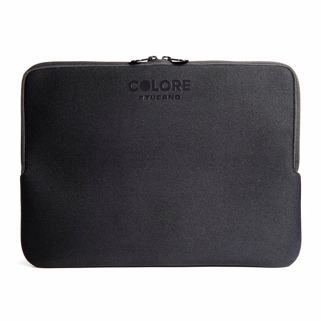 ซองโน๊ตบุ๊ค Tucano รุ่น Colore Neoprene Case - MacBook 15" / Notebook 13" and 14" - ดำ
