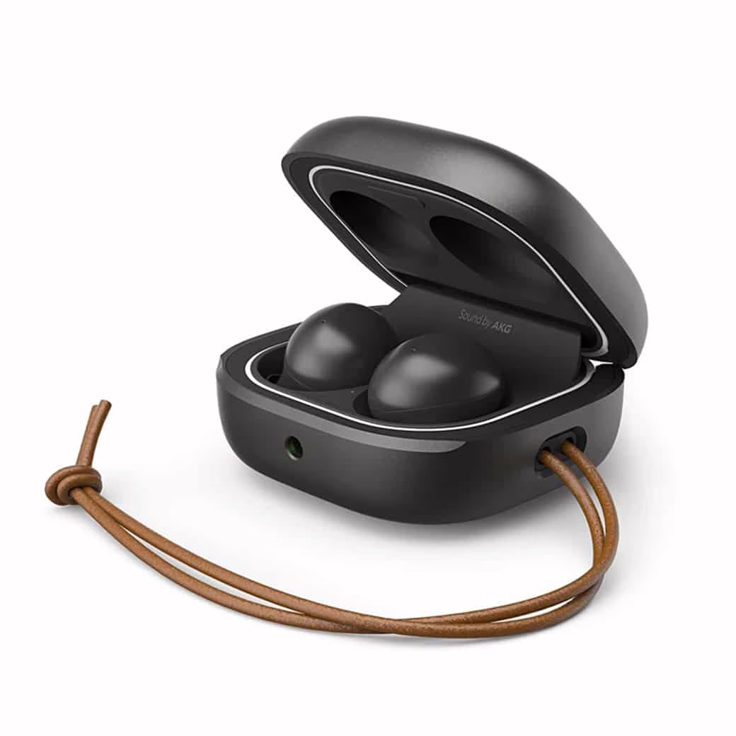 เคส VRS รุ่น Modern - Galaxy Buds 2 Pro/ Buds 2/ Buds Pro/ Buds Live - Metal Black