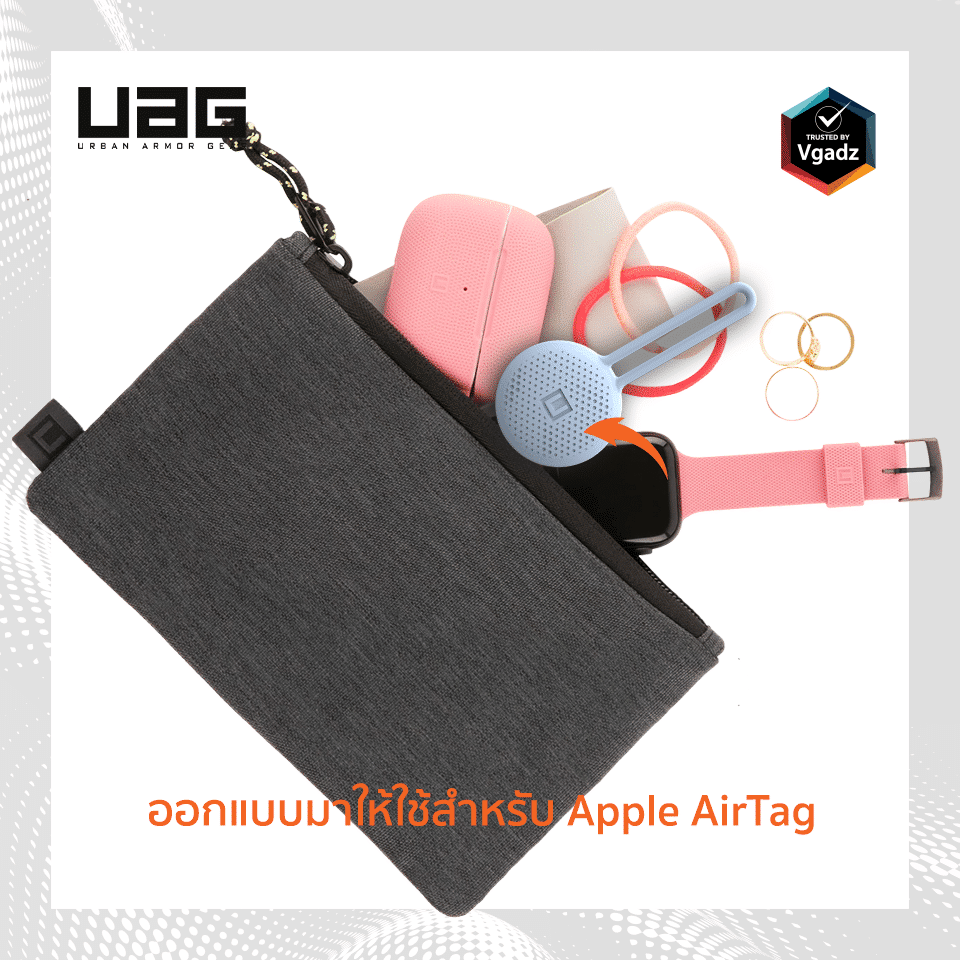 เคส UAG รุ่น [U] Dot Loop - Airtag - Marshmallow