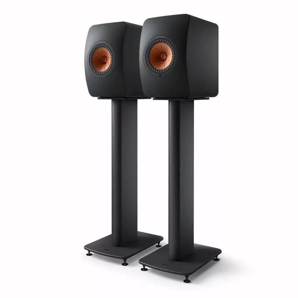 ขาตั้งลำโพง KEF สำหรับ LS50 / LS50 Meta / LS50 Wireless II รุ่น S2 Floor Stand - (เซ็ตคู่) - ดำ