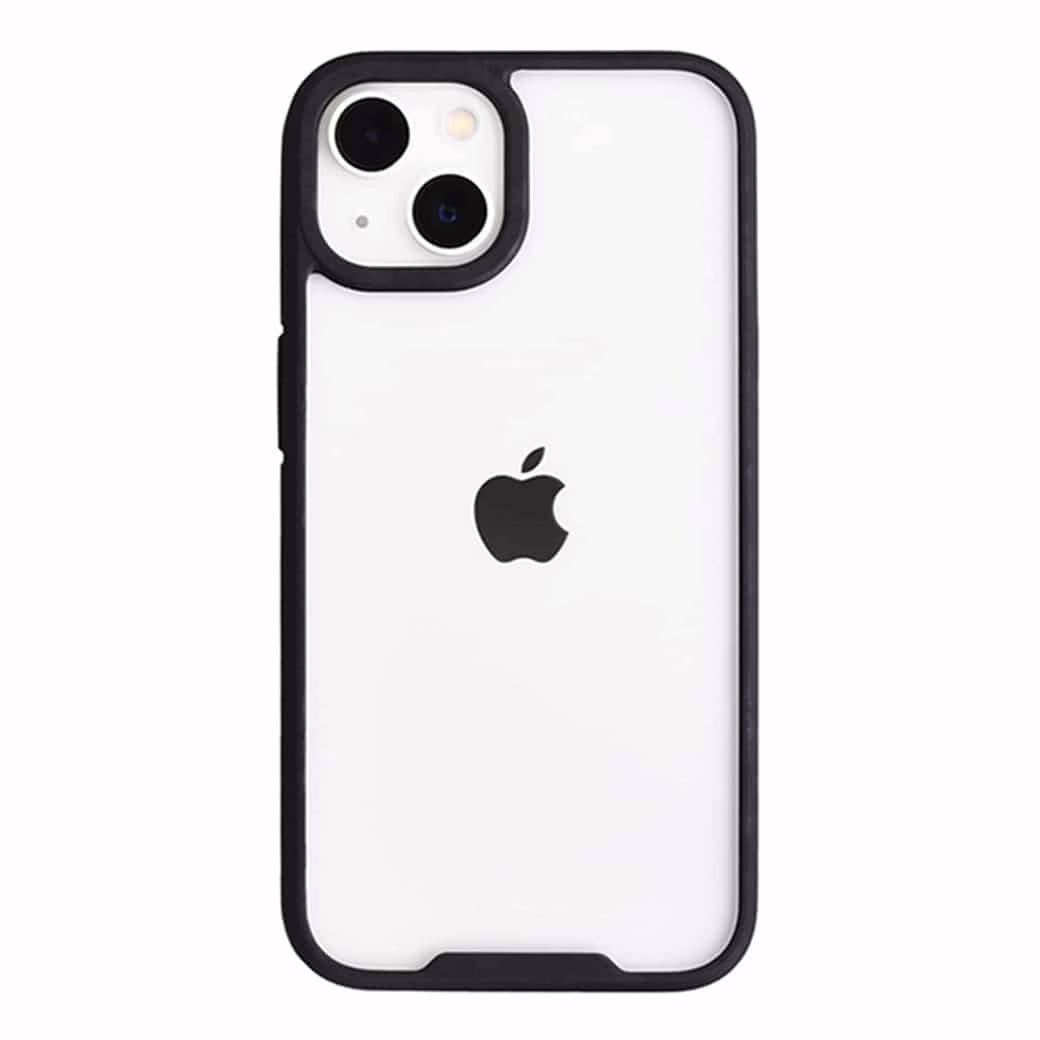 เคส Power Support รุ่น Air Jacket Hybrid - iPhone 13 - ดำ