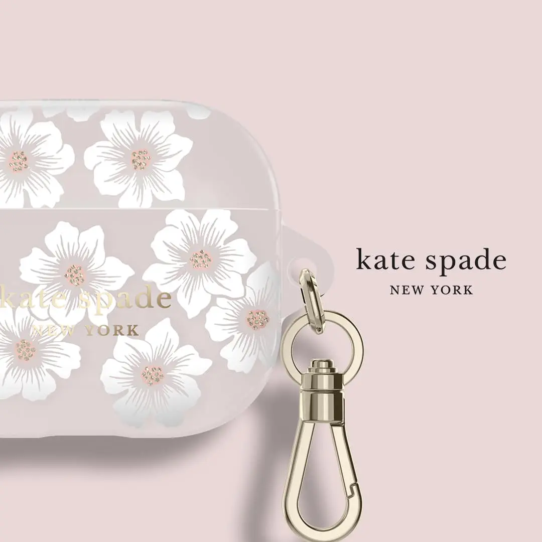 Kate Spade New York AirPods 3rd Gen Protective Case - Hollyhock Cream