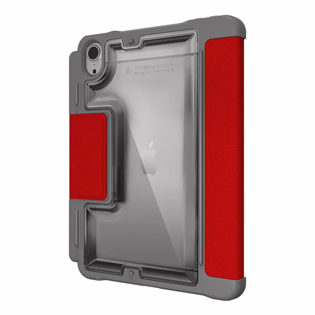 STM รุ่น Dux Plus - เคส iPad Mini (7th/6th Gen) - สีแดง