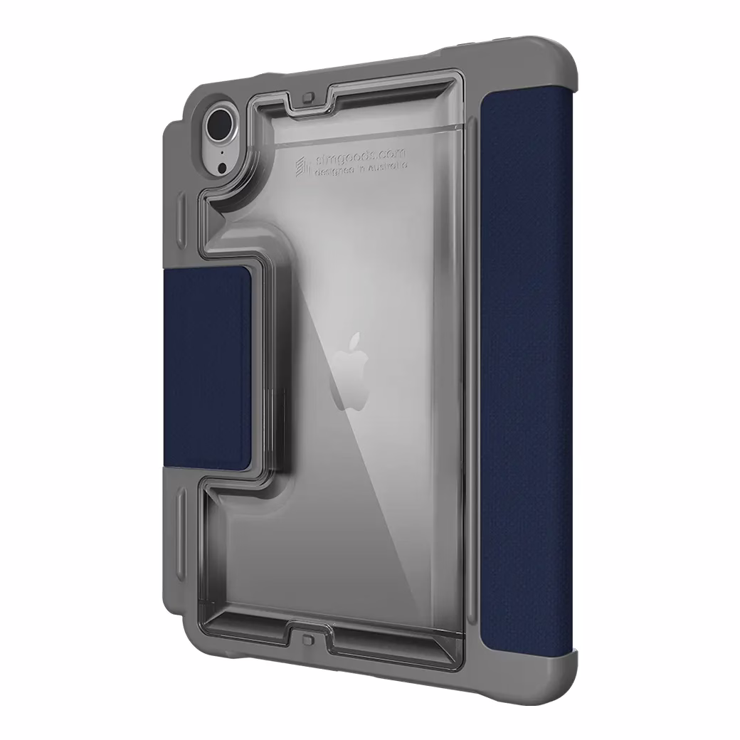 STM รุ่น Dux Plus - เคส iPad Mini (7th/6th Gen) - สีน้ำเงิน