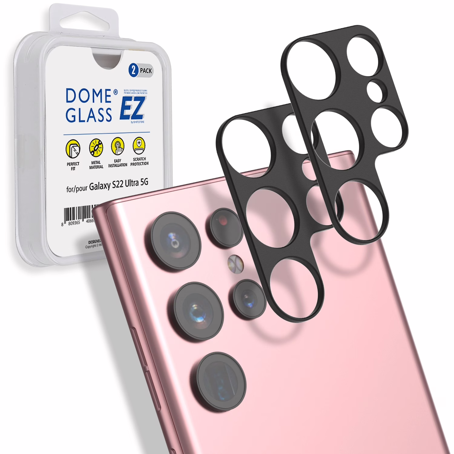 Whitestone Camera Protector - ที่ครอบเลนส์กล้อง Galaxy S22 Ultra
