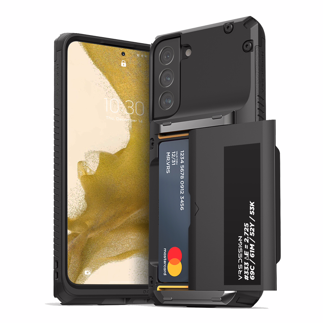 VRS รุ่น Damda Glide Pro - เคส Galaxy S22 Plus - Black Label