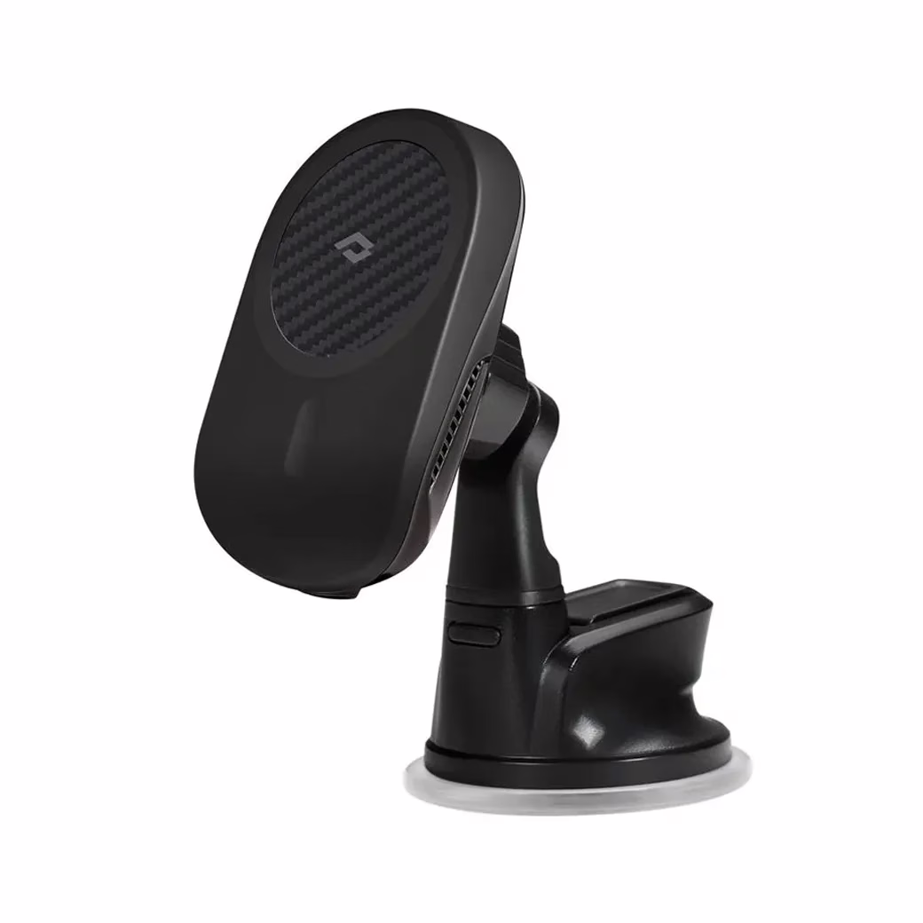 แท่นที่ชาร์จไร้สายติดรถ Pitaka รุ่น New Magmount Qi (ใช้งานกับ Magsafe สำหรับ iPhone13/14)