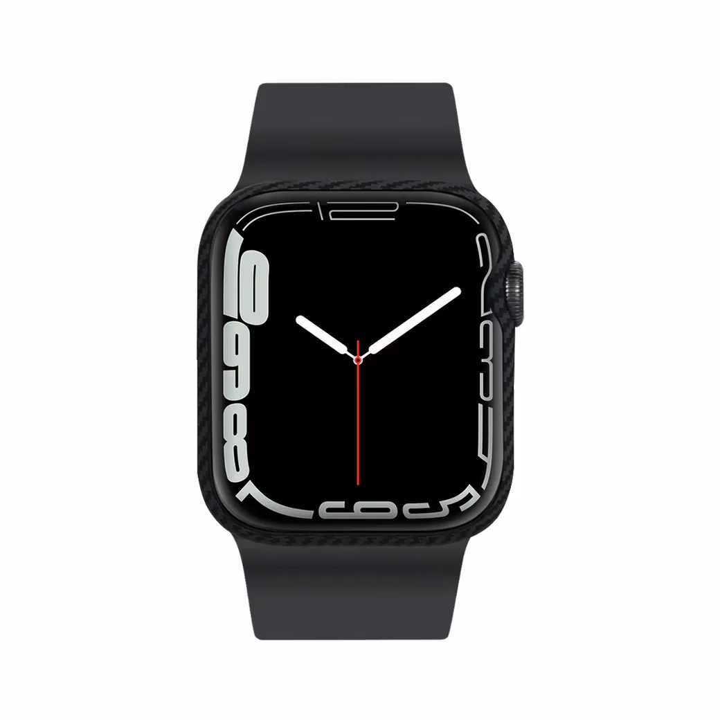 Pitaka รุ่น Air - เคส Apple Watch Series 7/8/9 (45mm) - สี Black/Grey Twill