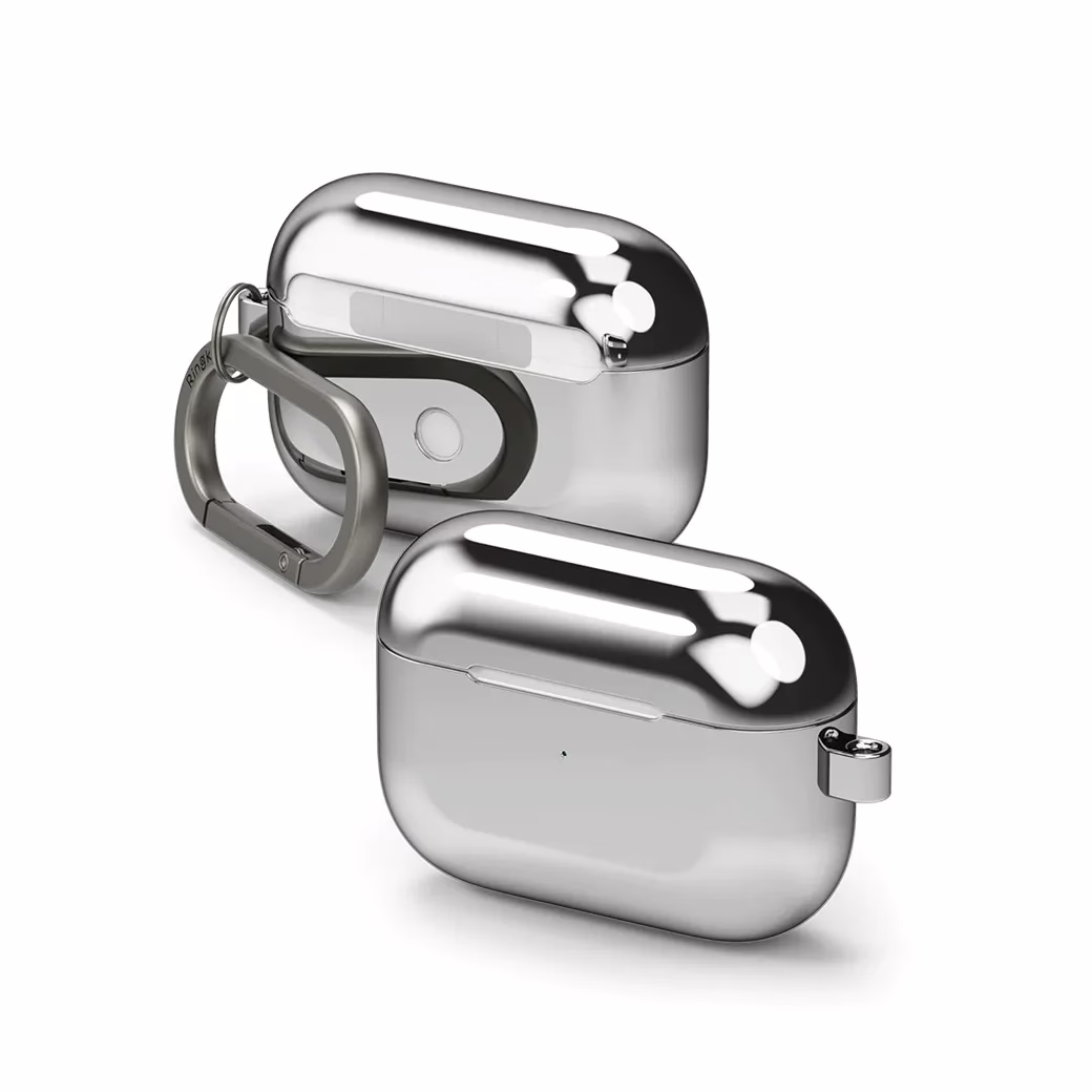 Ringke รุ่น Stainless Steel - เคส Airpods Pro - สี Silver