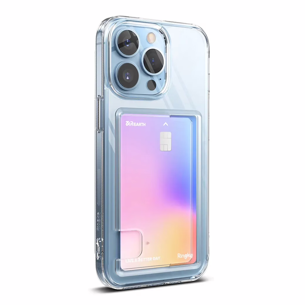 เคส Ringke รุ่น Fusion Card - iPhone 13 Pro - สี Clear