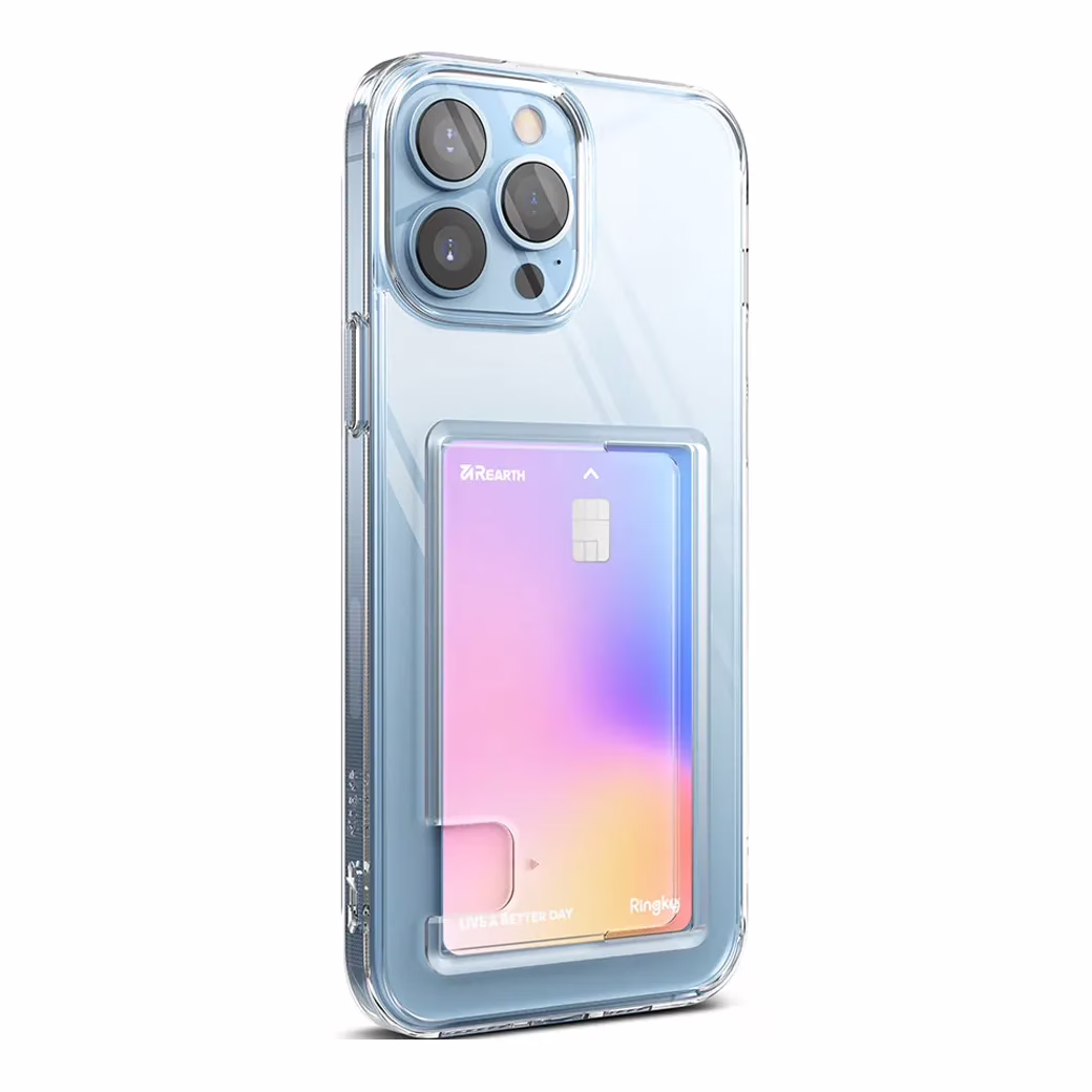 เคส Ringke รุ่น Fusion Card - iPhone 13 Pro Max - สี Clear