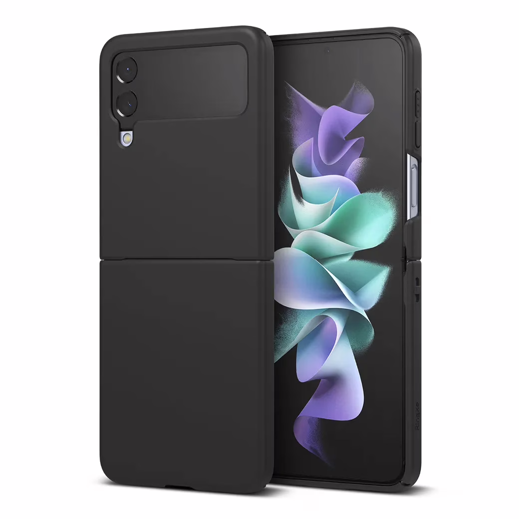 Ringke รุ่น Slim - เคส Galaxy Z Flip 4 - สีดำ