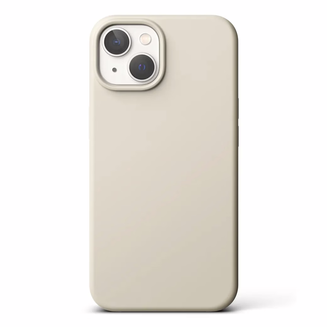 Ringke รุ่น Silicone - เคส iPhone 14 - สี Stone