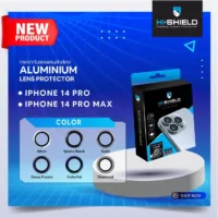 Hishield รุ่น Aluminium Lens - กระจกเลนส์กล้อง iPhone 14 Pro / 14 Pro Max