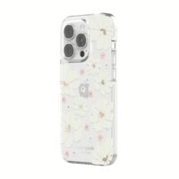 Kate Spade New York รุ่น Protective Hardshell Case - เคส iPhone 14 Pro - ลาย Classic Peony