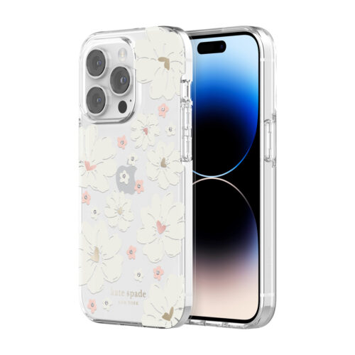 Kate Spade New York รุ่น Protective Hardshell Case - เคส iPhone 14 Pro - ลาย Classic Peony - Image 3