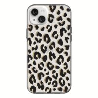 Kate Spade New York รุ่น Protective Hardshell Case - เคส iPhone 14 Plus - ลาย City Leopard Black