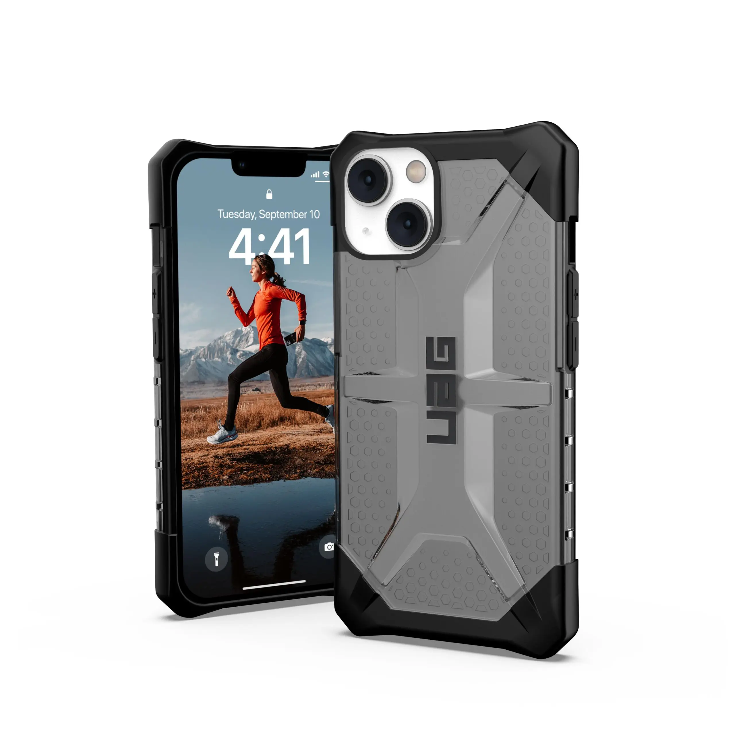 UAG รุ่น Plasma - เคส iPhone 14/13 - สี Ash