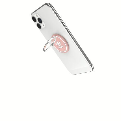 แหวนติดหลังมือถือ Adidas รุ่น Universal Phone Ring - สี Wonder Mauve/White - Image 2