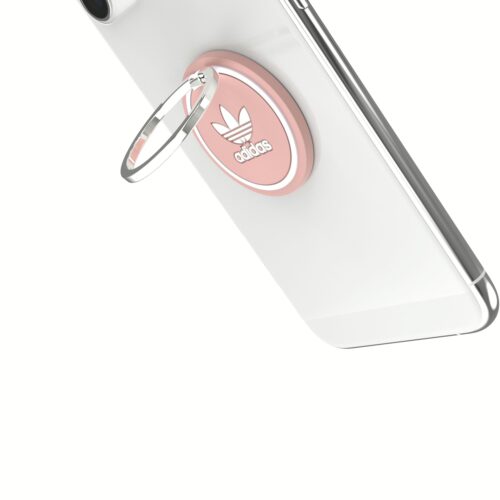 แหวนติดหลังมือถือ Adidas รุ่น Universal Phone Ring - สี Wonder Mauve/White - Image 5