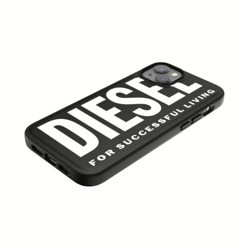 Diesel รุ่น Moulded Case Core - เคส iPhone 14 Plus - สี Black/White - Image 8