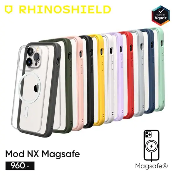 RhinoShield รุ่น Mod NX Magsafe - เคส iPhone 14 Pro Max - สี Black