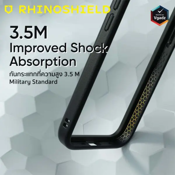 RhinoShield รุ่น Mod NX Magsafe - เคส iPhone 14 Pro Max - สี Black