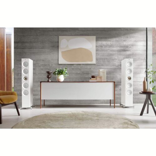 ลำโพง KEF รุ่น Reference 5 Meta - สี High Gloss White/Champagne - Image 5