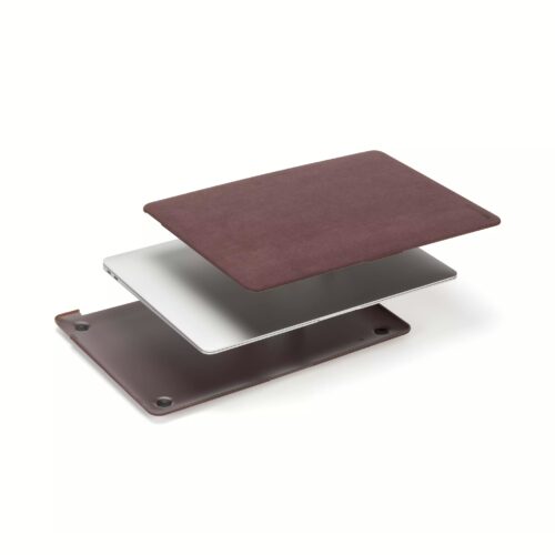 เคส Incase รุ่น Textured Hardshell in NanoSuede - Macbook Air 13" with Retina Display (2018/2019) - สี Merlot - Image 8