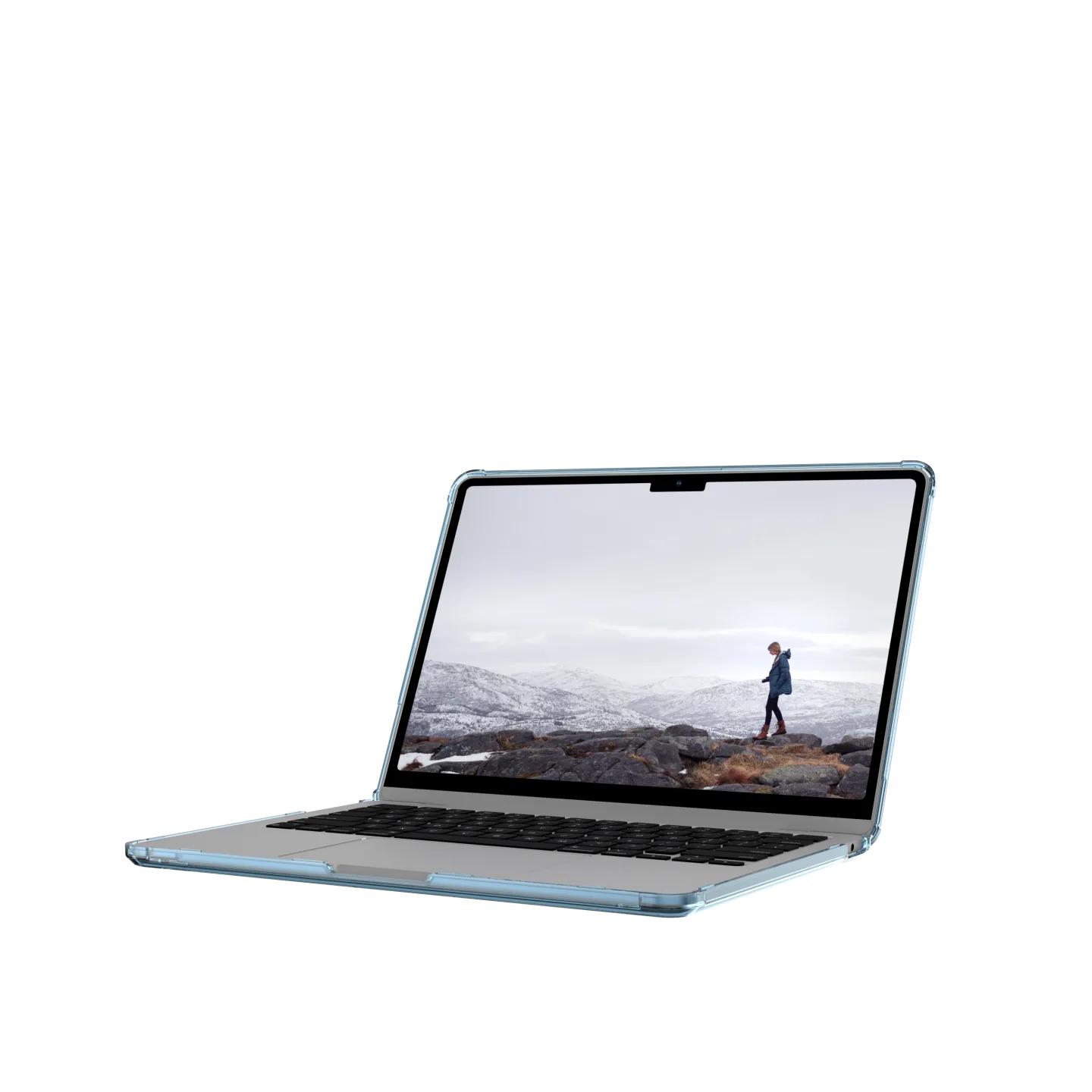 เคส [U] by UAG รุ่น Lucent - Macbook Air 13" (M2/2022) - สี Cerulean