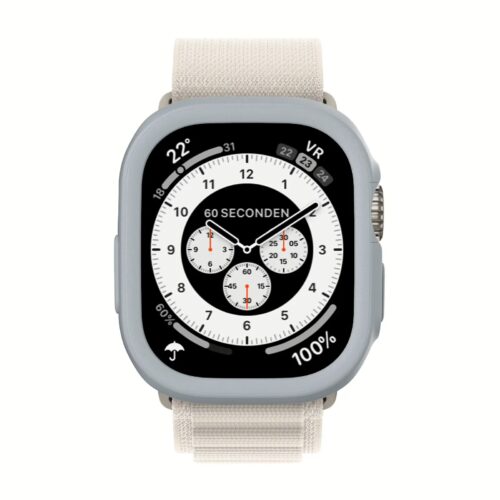 เคส RhinoShield รุ่น Crashguard NX - Apple Watch Ultra 1/2 (49mm) - สี Ash Grey - Image 2