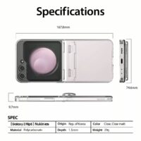 Araree รุ่น Nukin 360 - เคส Galaxy Z Flip 5 - สี Clear