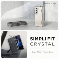 VRS รุ่น Simpli Fit - เคส Galaxy Z Fold 5 - สี Clear (แถมฟิล์มหน้าจอ)