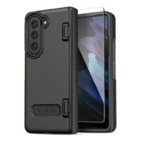 VRS รุ่น Terra Guard Modern - เคส Galaxy Z Fold 5 - สี Matte Black (แถมฟิล์มหน้าจอ)
