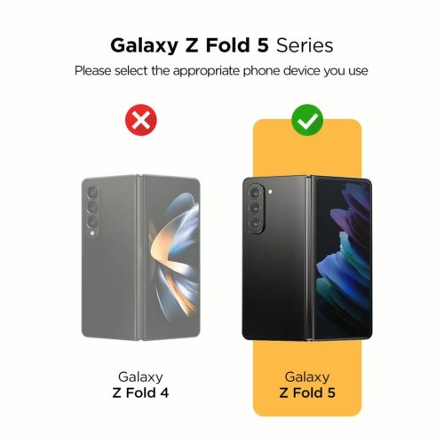 VRS รุ่น Terra Guard Modern Go S - เคส Galaxy Z Fold 5 - สี Cream (แถมฟิล์มหน้าจอ) - Image 8
