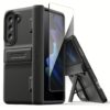 VRS รุ่น Quick Stand Modern - เคส Galaxy Z Fold 5 - สี Matte Black (แถมฟิล์มหน้าจอ)