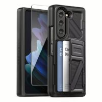 VRS รุ่น Terra Guard Ultimate Go - เคส Galaxy Z Fold 5 - สี Matte Black (แถมฟิล์มหน้าจอ)