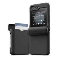 VRS รุ่น Terra Guard Modern Go - เคส Galaxy Z Flip 5 - สี Matte Black