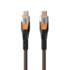 สายชาร์จ UAG รุ่น SRGE Ultra USB-C 3.2-to-USB-C 3.2 Cable ความยาว 0.75 เมตร - สี Black/Orange