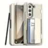 VRS รุ่น Terra Guard Modern Go S - เคส Galaxy Z Fold 5 - สี Cream (แถมฟิล์มหน้าจอ)