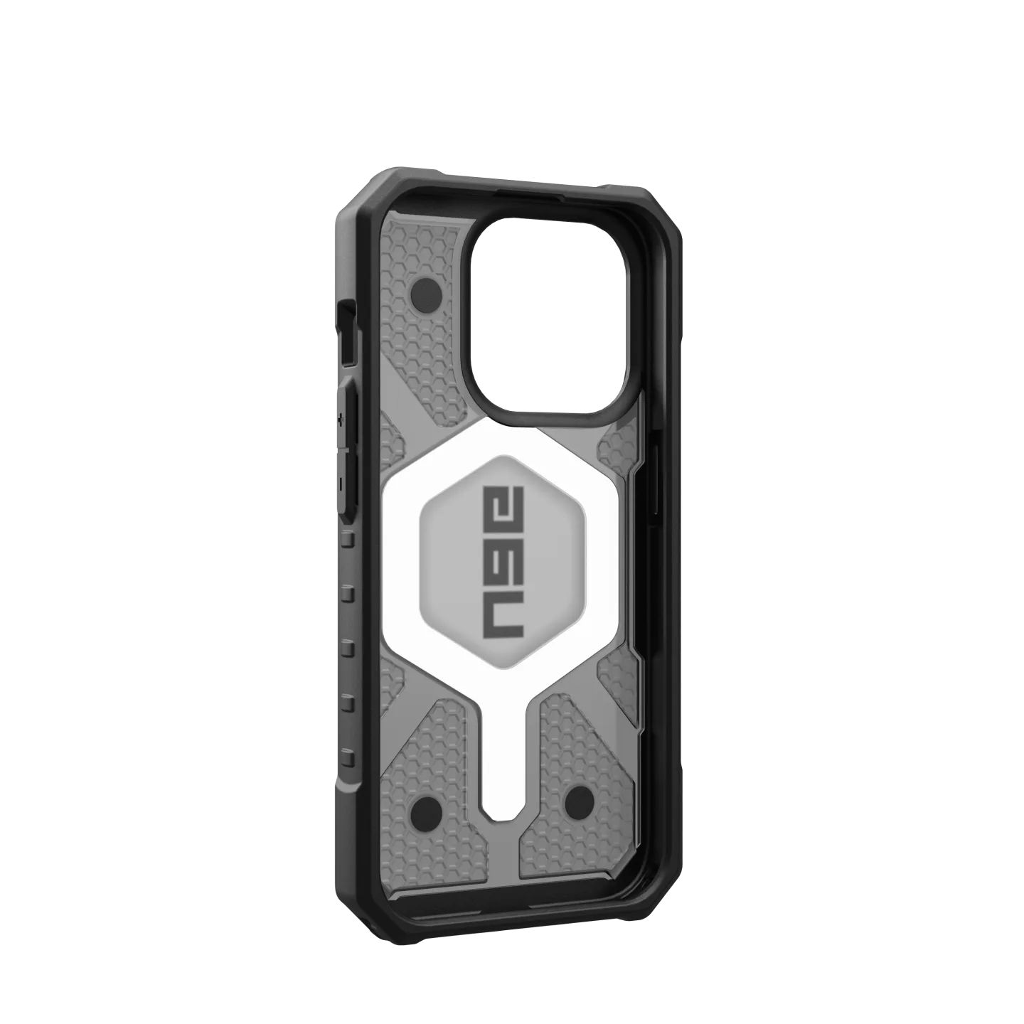 UAG รุ่น Pathfinder Clear MagSafe - เคส iPhone 15 Pro - สี Ash