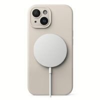 Ringke รุ่น Silicone Magnetic - เคส iPhone 15 - สี Stone