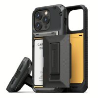 VRS รุ่น Damda Glide Hybrid - เคส iPhone 15 Pro - สี Black Groove