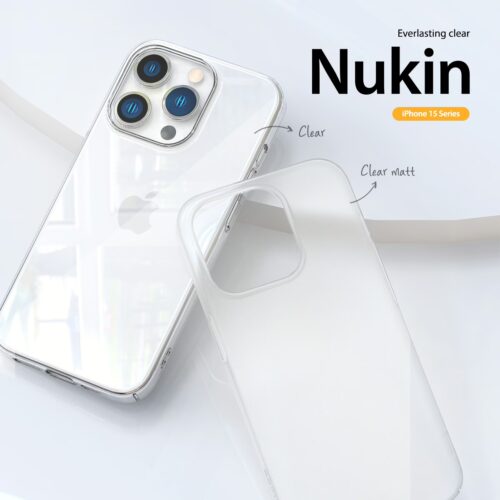 Araree รุ่น Nukin - เคส iPhone 15 Pro Max - สี Clear - Image 2
