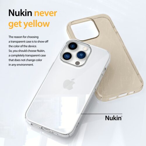 Araree รุ่น Nukin - เคส iPhone 15 Pro Max - สี Clear - Image 3