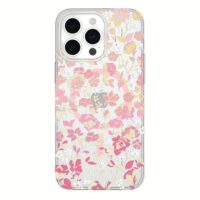 Kate Spade รุ่น Protective Case with MagSafe - เคส iPhone 15 Pro Max - สี Flowerbed Pink Ombre