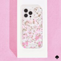 Kate Spade รุ่น Protective Case with MagSafe - เคส iPhone 15 Pro Max - สี Flowerbed Pink Ombre