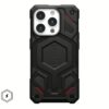 UAG รุ่น Monarch Pro - เคส iPhone 15 Pro - สี Kevlar Black