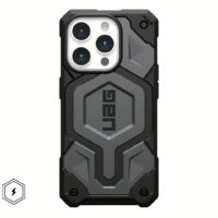 UAG รุ่น Monarch Pro - เคส iPhone 15 Pro - สี Silver